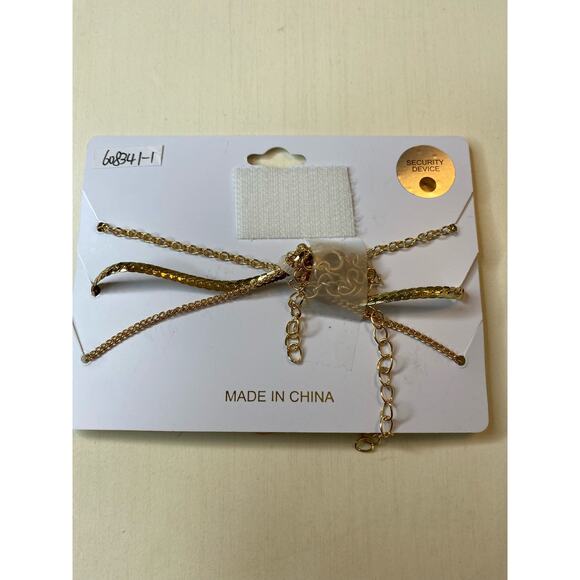 nOIr Cross Anklets 5/20 - Picture 3 of 3